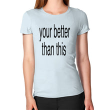 Women's T-Shirt Light blue unorthodoxy