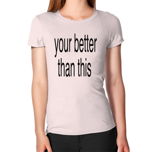 Women's T-Shirt Light pink unorthodoxy