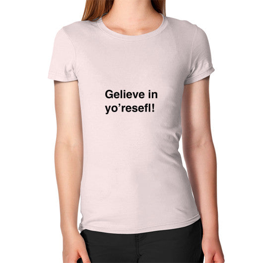 Women's T-Shirt Light pink unorthodoxy