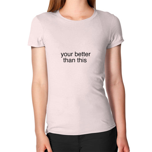 Women's T-Shirt Light pink unorthodoxy