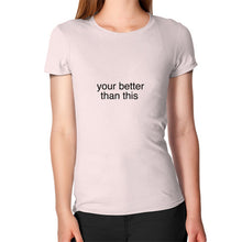 Women's T-Shirt Light pink unorthodoxy