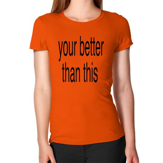 Women's T-Shirt Orange unorthodoxy