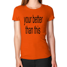 Women's T-Shirt Orange unorthodoxy