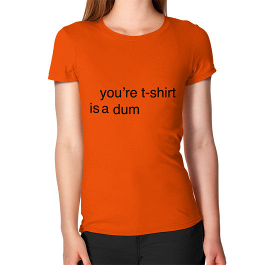 Women's T-Shirt Orange unorthodoxy