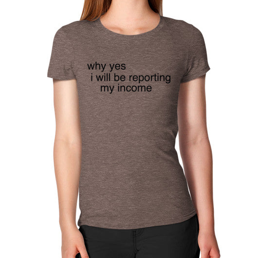 Women's T-Shirt Tri-Blend Coffee unorthodoxy