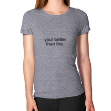 Women's T-Shirt Tri-Blend Grey unorthodoxy