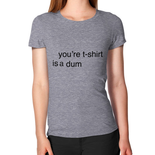 Women's T-Shirt Tri-Blend Grey unorthodoxy