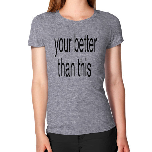 Women's T-Shirt Tri-Blend Grey unorthodoxy